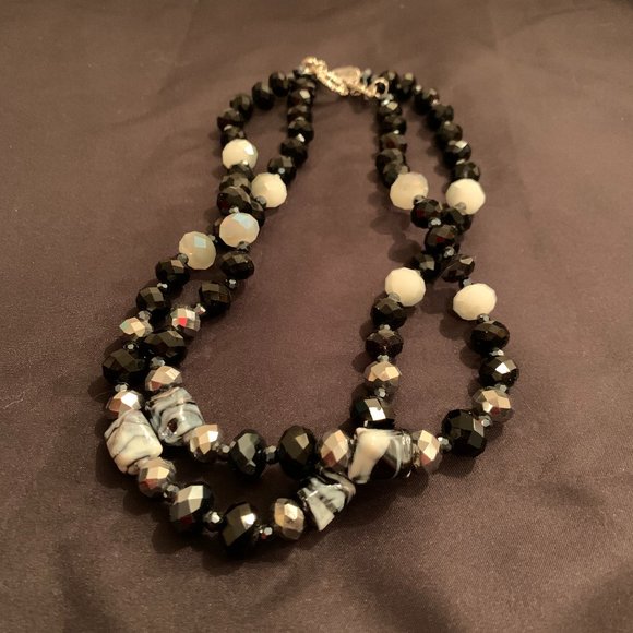 Stunning Vintage C.T.B Double Strand Bead Necklace - Picture 3 of 9